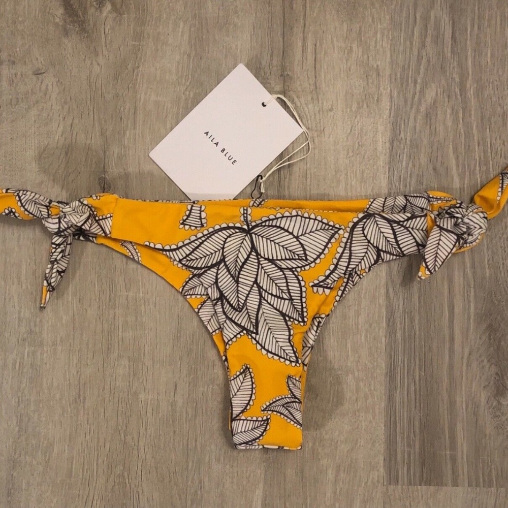 CLEAR OUT SALE*** Aila Blue Joel Bikini Bottom, Bella Vita Limon